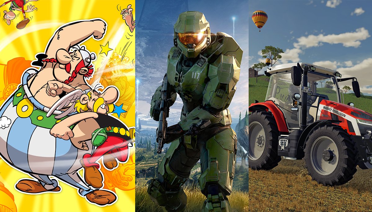 Halo Infinite, Asterix & Obelix, and Farming Simulator 22: The 3 video games of the week

