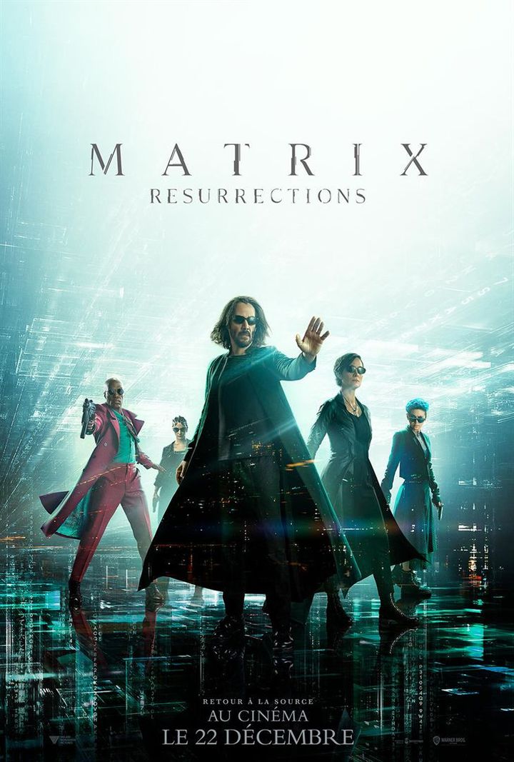 poster from "Resurrection Matrix" De Lana Wachowski (2021).  (Warner Bros. France)