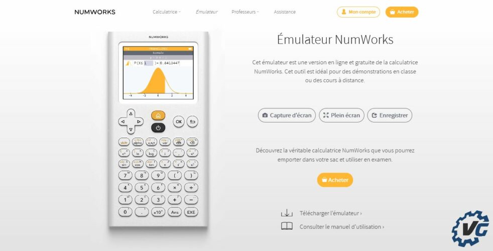Numworks Online Emulator