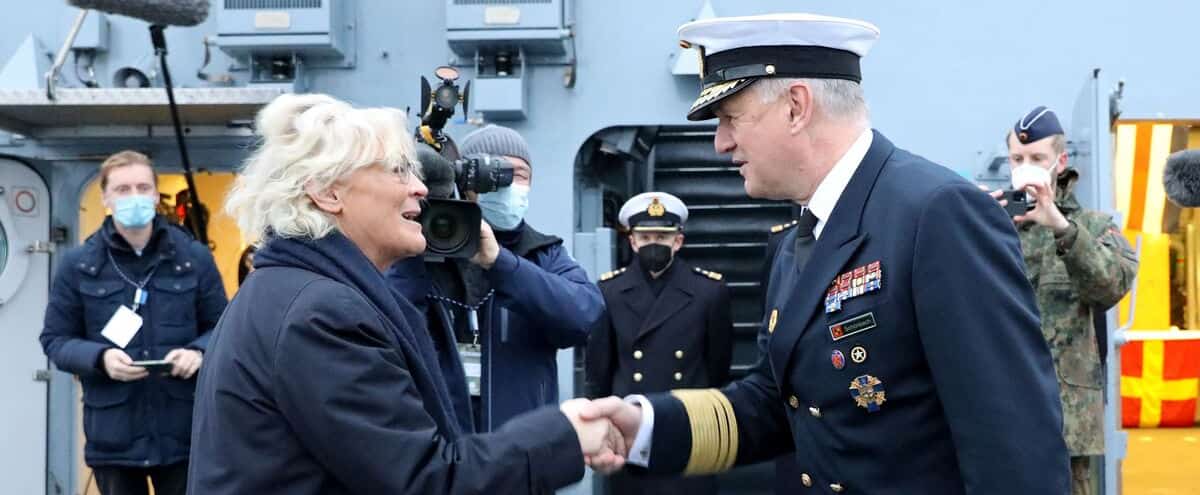 German navy chief resigns after controversial comments on Ukraine


