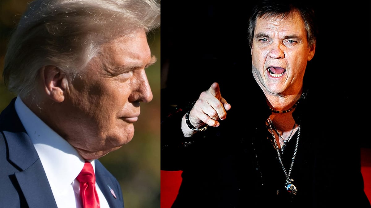 Trump praises Meat Loaf, 'The Great Man'

