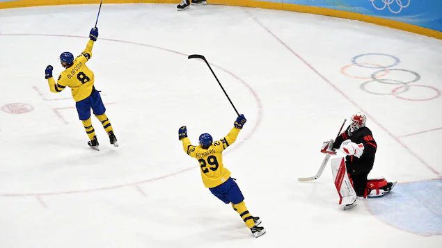 Sweden beat Canada in the quarter-finals

