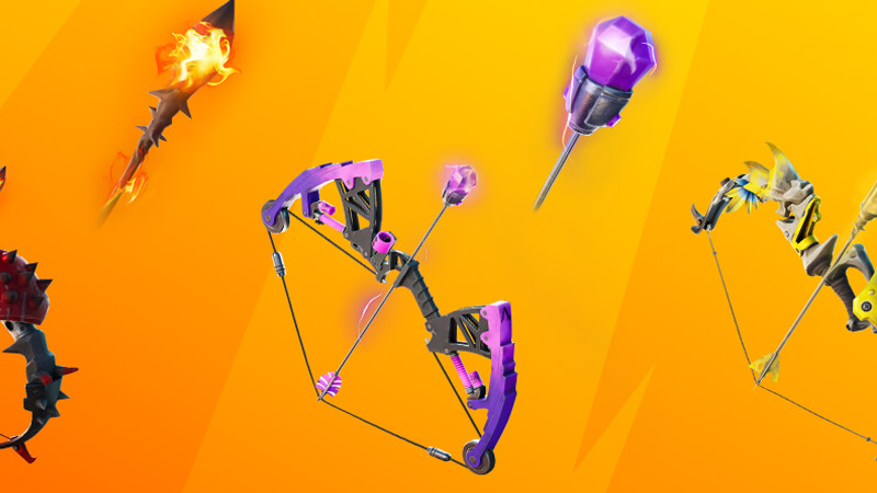 Shockwave Wildlife with the mechanical Shockwave bow in different modes in Fortnite - Breakflip

