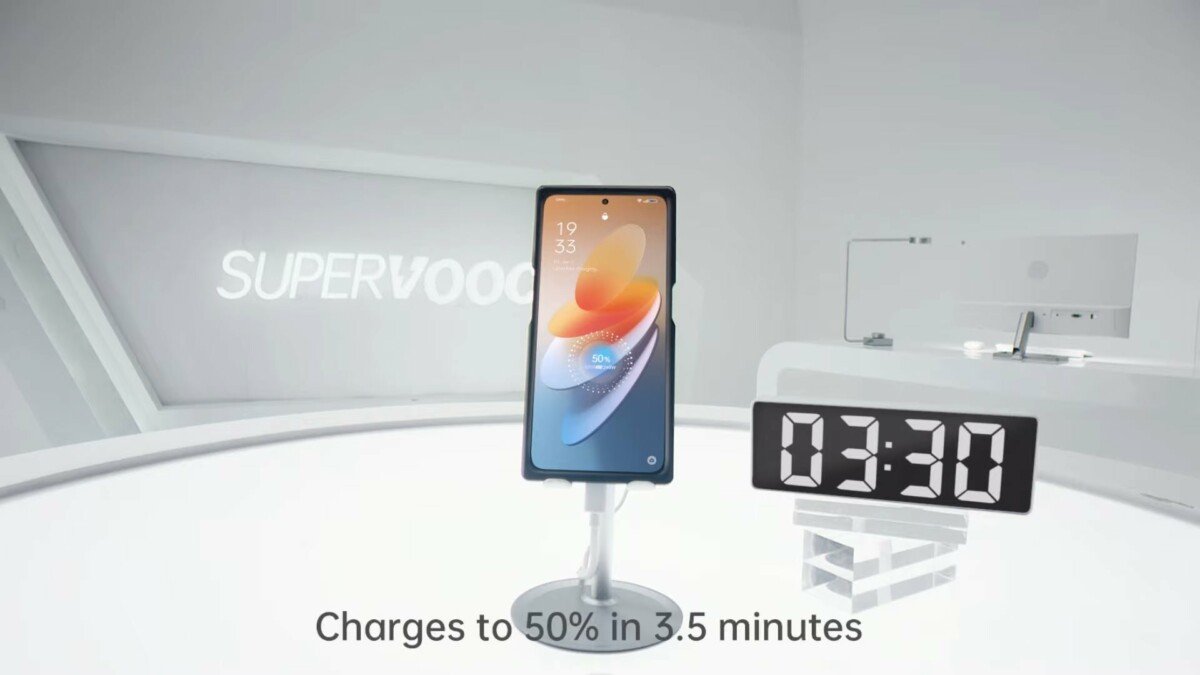 Recharge the Oppo SuperVooc at MWC 2022