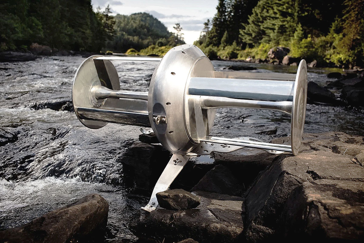 Idénergie: Darrieus, a personnel tidal turbine that turns waterways into free electricity

