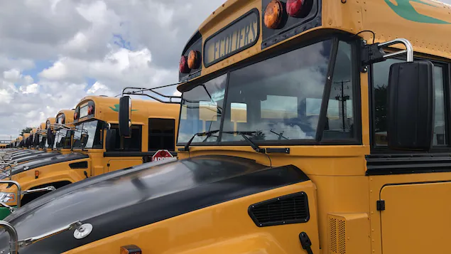 Pressure tactics: Traffic controllers target school buses

