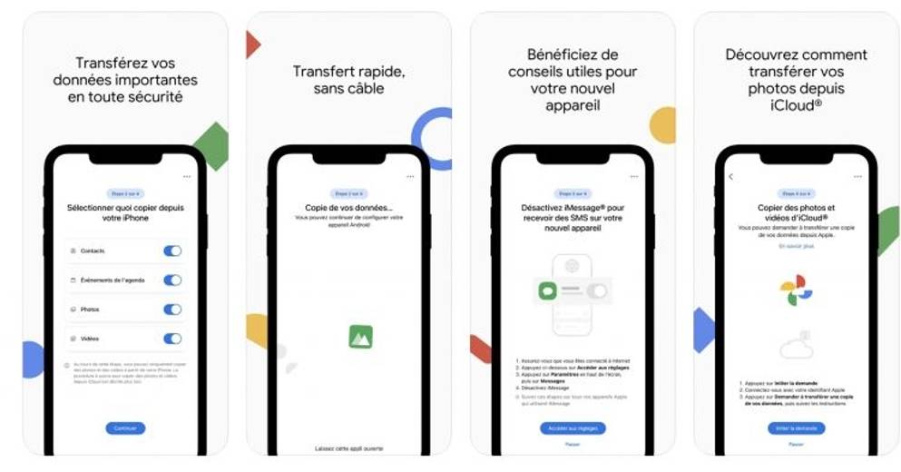  multimedia |  Google pledges to simplify the transition from an iPhone to an Android smartphone

