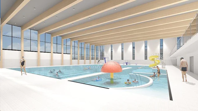 Delays in the construction of the Rouen Noranda Aquatic Center

