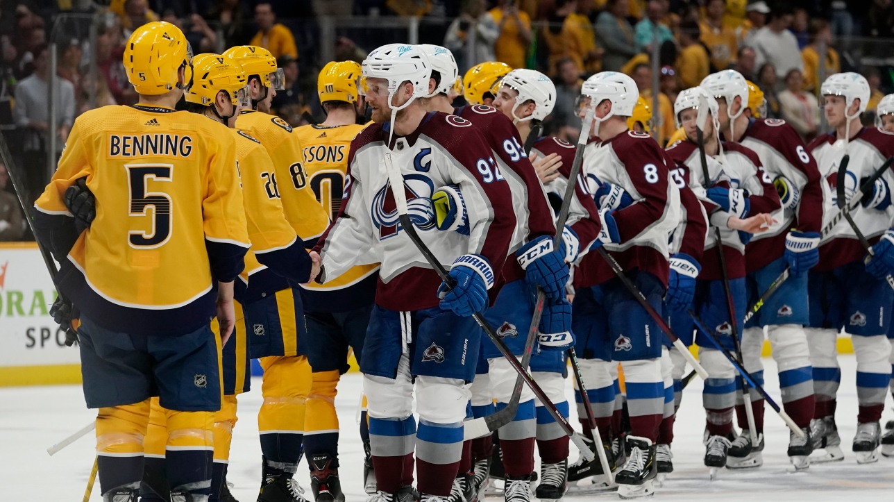 NHL: Avalanche wins series against Predators in just four games

