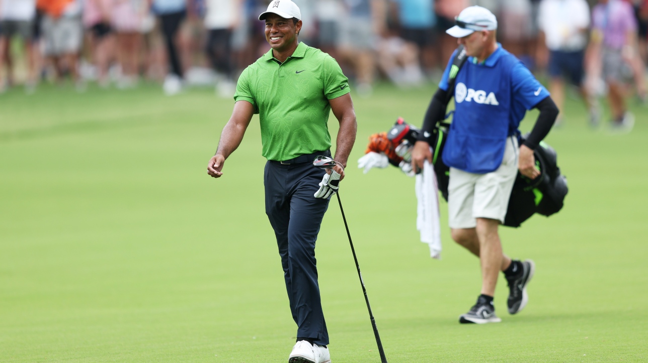 PGA Championship: Tiger Woods qualifies for Saturday and Sunday rounds

