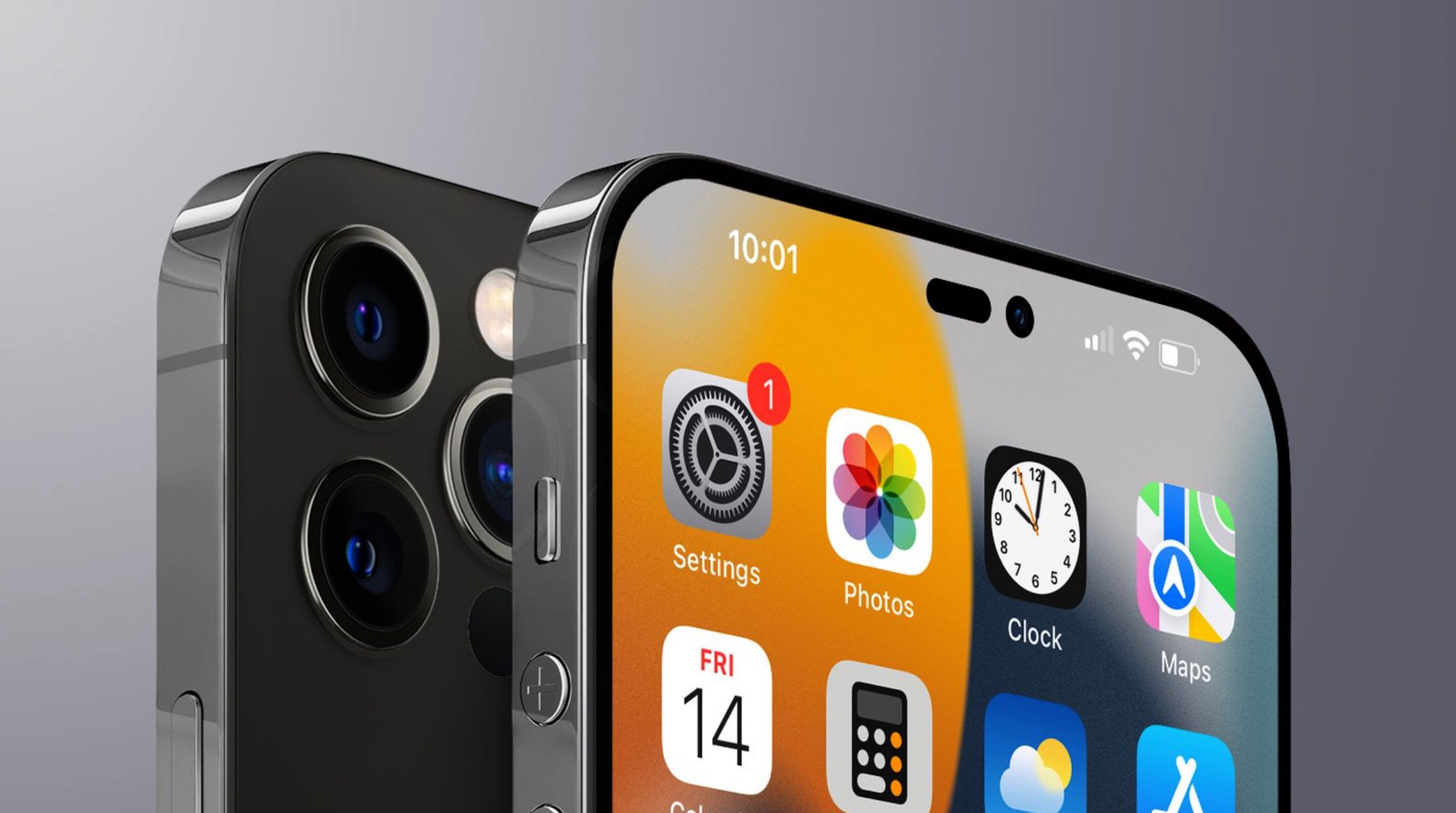 Apple and Samsung side by side again for the futuristic iPhone 14

