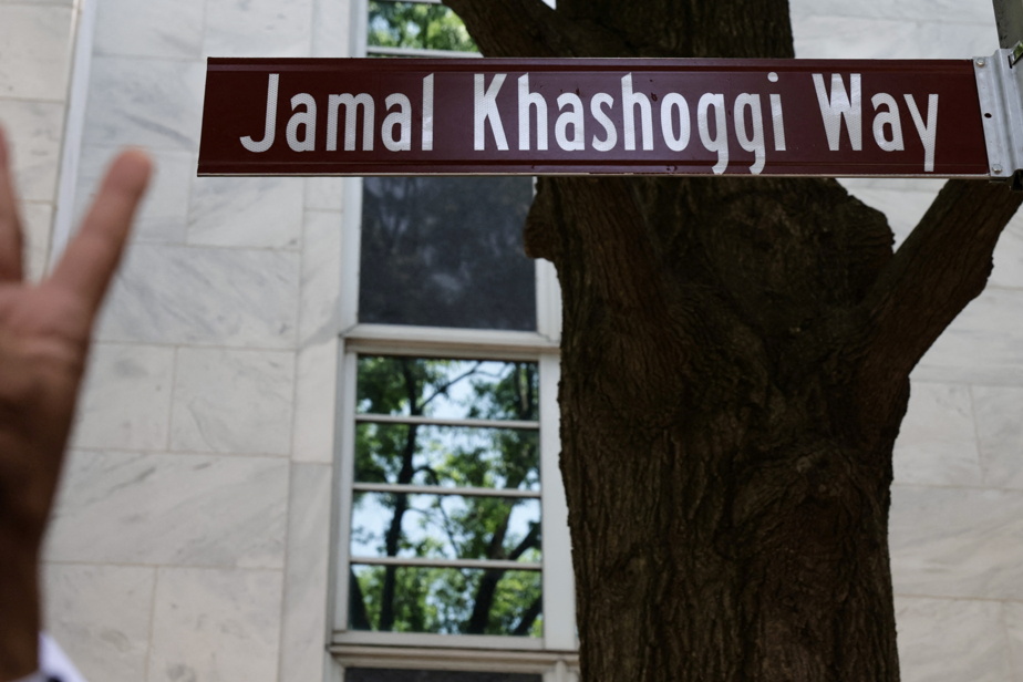  Jamal Khashoggi Street |  The street in front of the famous Saudi embassy in Washington

