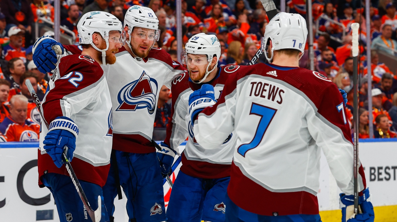 NHL Playoffs: Avalanche wins third straight game in Western Final against Oilers

