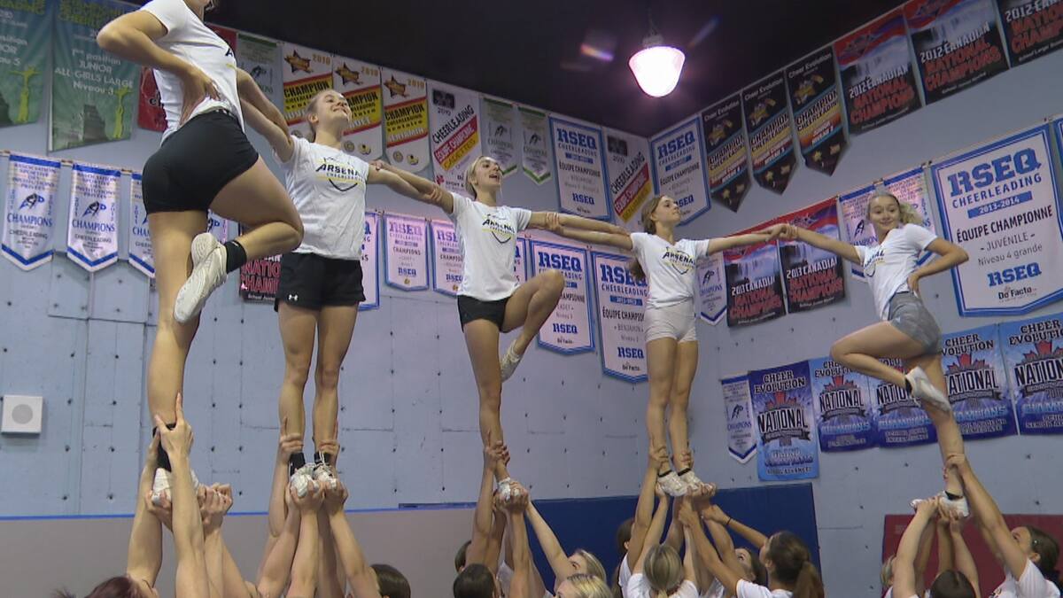 Two Quebec teams will represent Canada in the Pan American Cheerleading Championships


