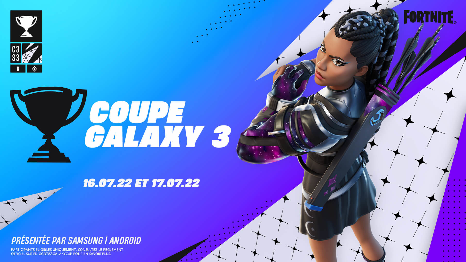 Fortnite is hosting the Galaxy Cup 3 this weekend, only on Android

