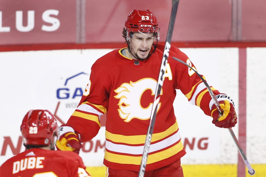  NHL |  The Canadian gets Sean Monahan out of the flame

