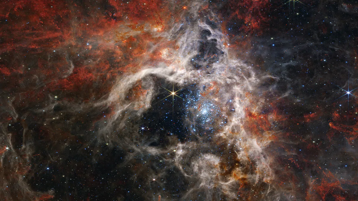 [À VOIR] The James Webb Telescope has revealed new details about the Tarantula Nebula

