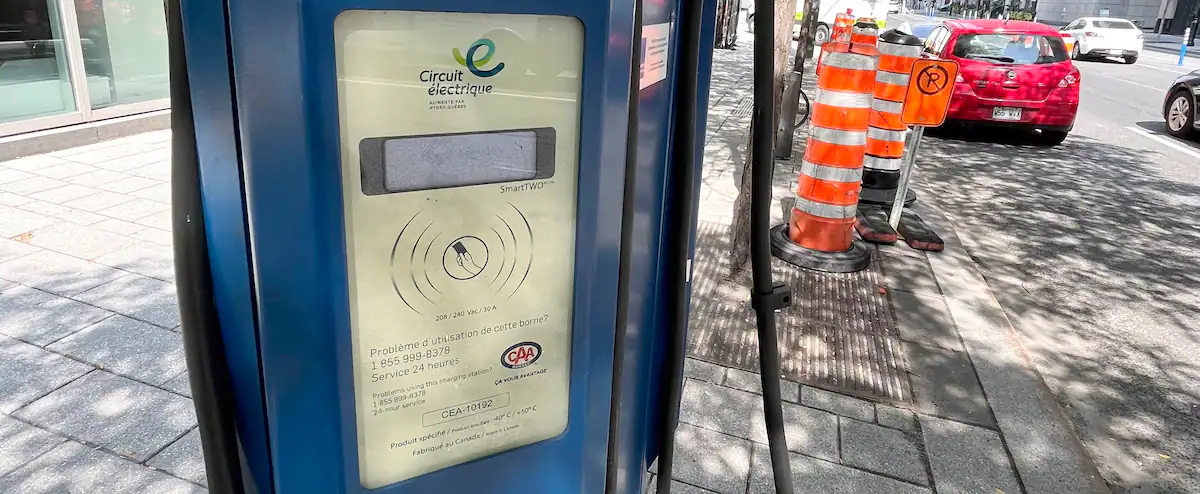 Electric cars: a bike path in Montreal owes 16 charging stations


