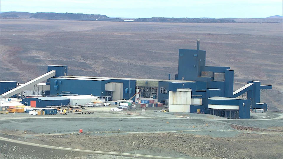 Aerial view of the Raglan Mine