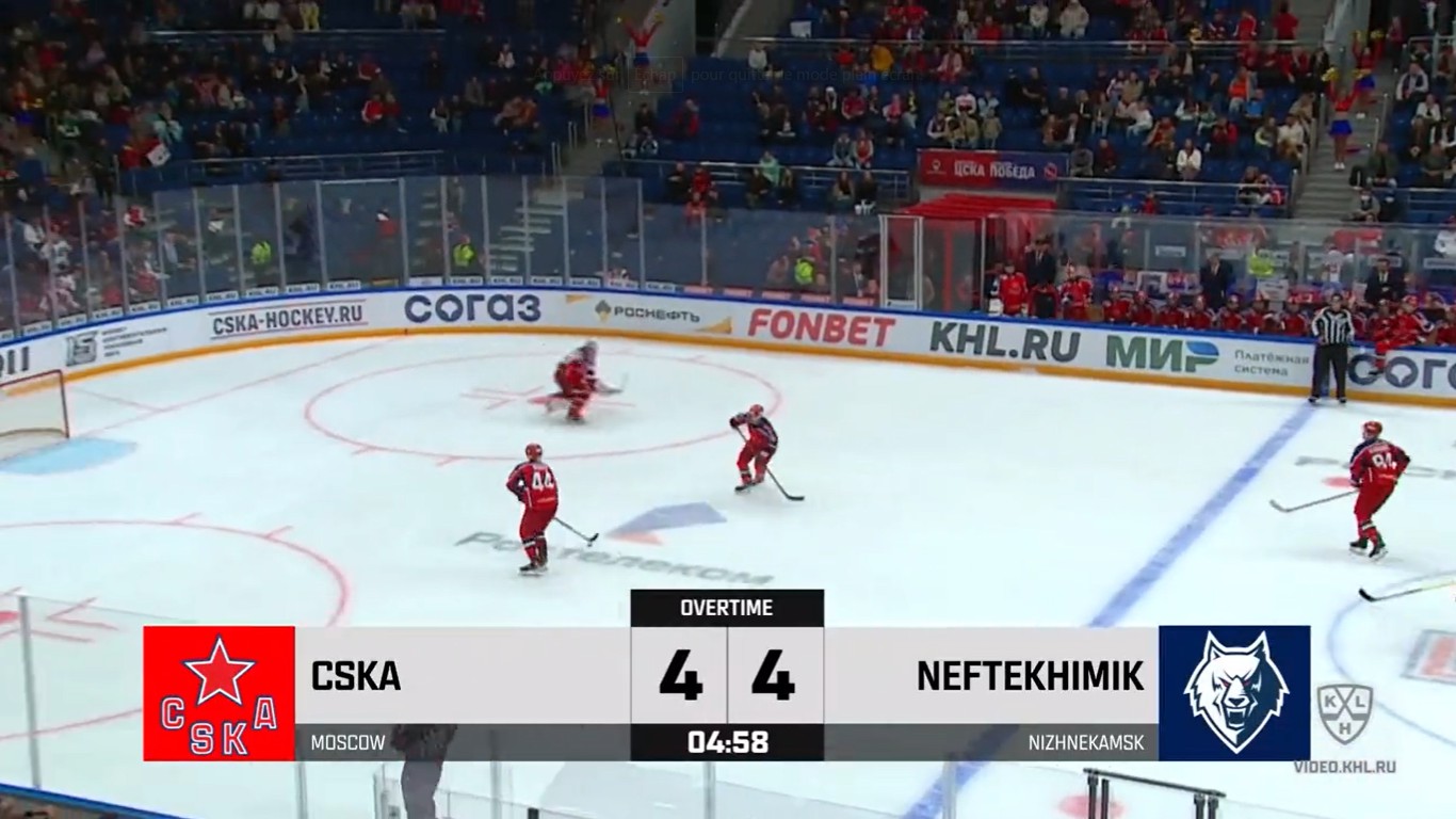 Sergei Fedorov pulled his goalkeeper in overtime and the strategy worked (again)

