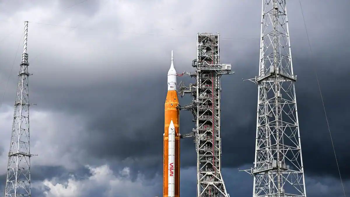 The launch of a NASA rocket to the moon has been postponed again

