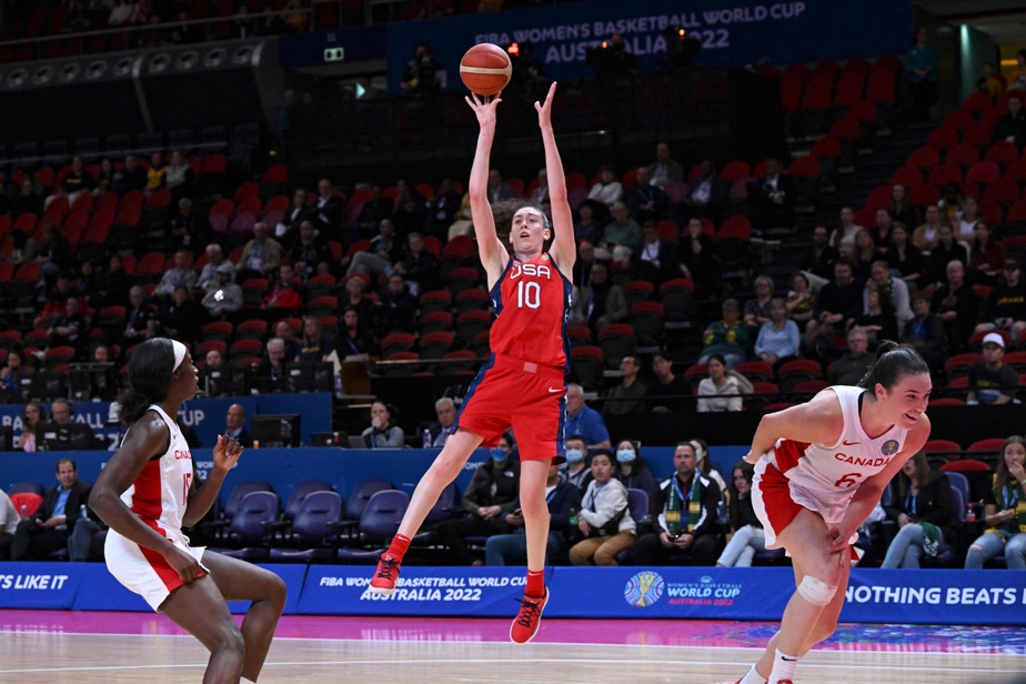  Women's Basketball World Cup |  The United States crushes Canada 83-43

