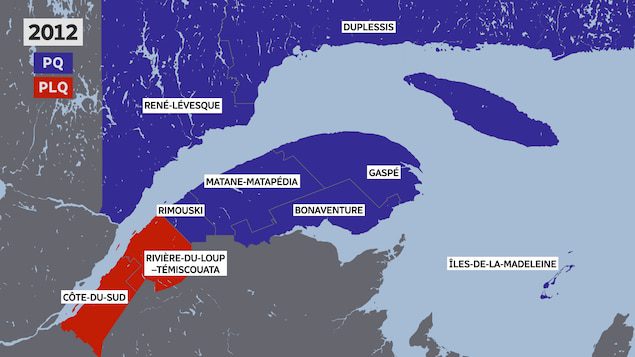 Only West Basse Saint Laurent was liberal in the 2012 election.