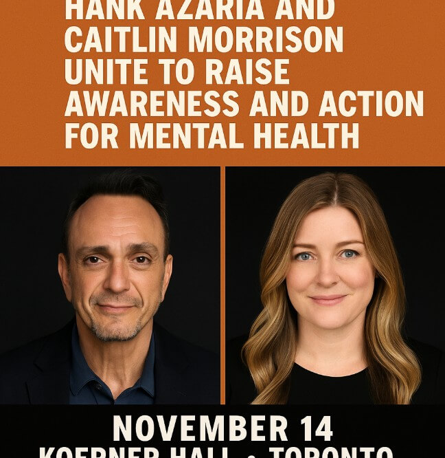 Hank Azaria and Caitlin Morrison Champion Mental Health Through Music at Toronto’s Koerner Hall Hank Azaria and Caitlin Morrison Champion Mental Health Through Music at Toronto’s Koerner Hall
