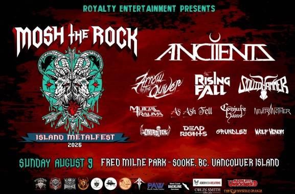 Mosh the Rock Island MetalFest announces 2026 return to Sooke Mosh the Rock Island MetalFest announces 2026 return to Sooke