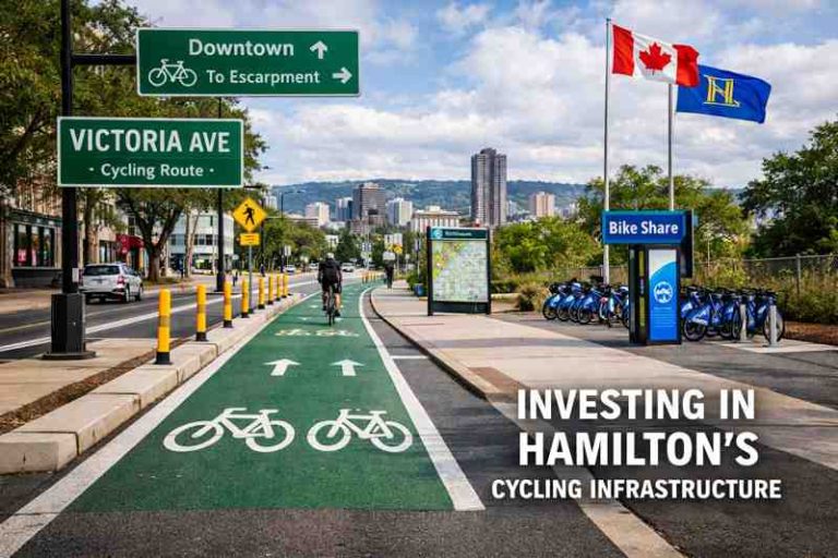 Hamilton Expands Cycling Network with New Federal Investment Hamilton Expands Cycling Network with New Federal Investment